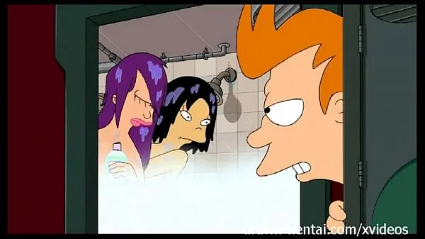 XXX Futurama Hentai - Shower threesome ống lớn