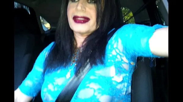 XXX view of my pussy in the car mega Tüp