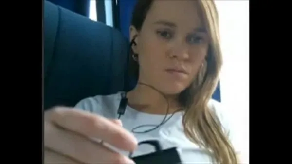 XXX Horny Teen Playing On The Bus أنبوب ضخم