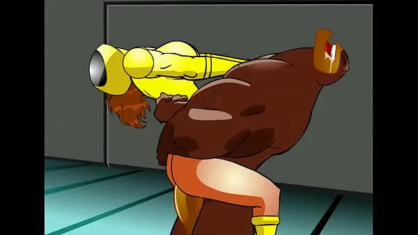 XXX Yellow Ranger Bearhug mega cső