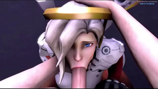 XXX Overwatch - A Mouthful Mercyメガチューブ