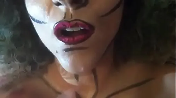 XXX Cosplay cartoon make-up GFE Mutual Masturbation巨型管