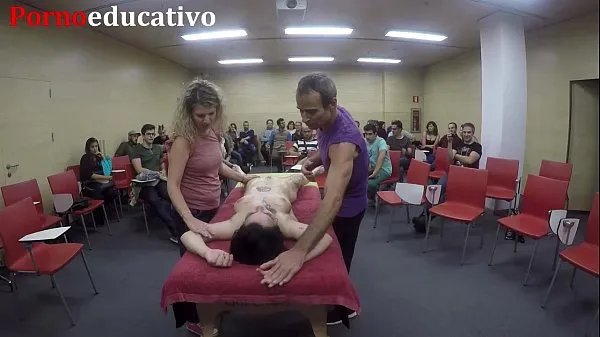 XXX Erotic anal massage class 3 أنبوب ضخم