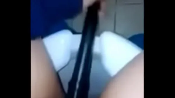 XXX She was Going in the Washroom to Fuck Her Pussy mega Tube