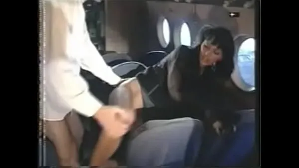 XXX Anita Blond on the aeroplane mega trubice