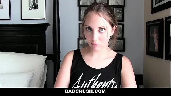 XXX DadCrush- Caught and Punished StepDaughter (Nickey Huntsman) For Sneaking mega Tube