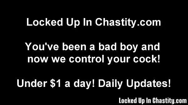 XXX Three weeks of chastity must have been tough mega trubice