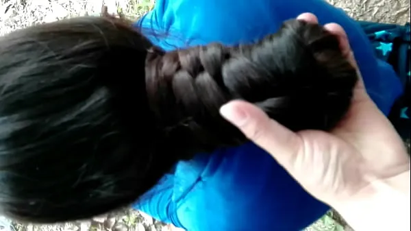 XXX Exciting hairjob outside No.001 ống lớn