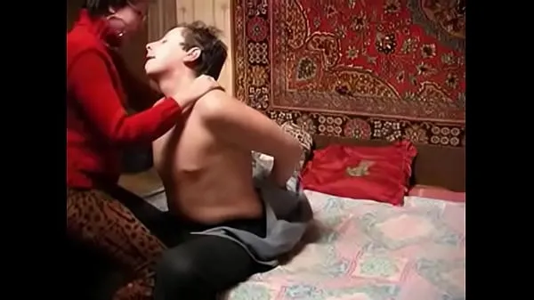 XXX Russian mature and boy having some fun alone μέγα σωλήνα
