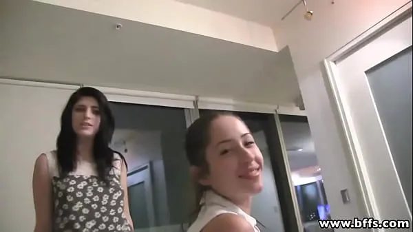 XXX Adorable teen girls pajama party and one of the girls with glasses gets her pussy pounded by her friend wearing strapon dildo 메가 튜브