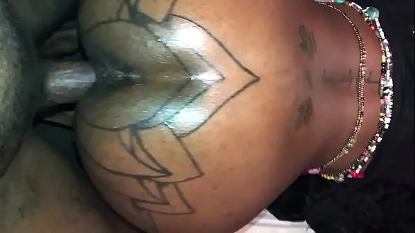 XXX Black Tattooed ass fucked أنبوب ضخم
