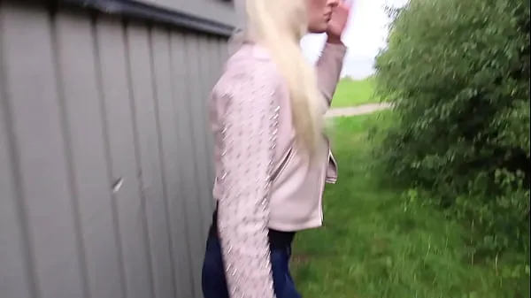XXX Danish porn, blonde girl mega trubice