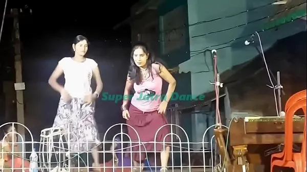 XXX See what kind of dance is done on the stage at night !! Super Jatra recording dance !! Bangla Village ja μέγα σωλήνα