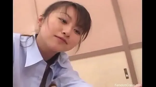 XXX Asian teacher punishing bully with her strapon ống lớn