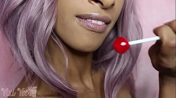 XXX Longue Long Tongue Mouth Fetish Lollipop FULL VIDEO巨型管