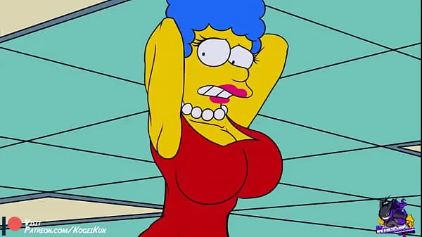 XXX Marge Simpson tits ống lớn