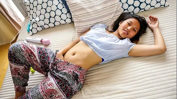 XXX QUEST FOR ORGASM - Asian teen beauty May Thai in for erotic orgasm with vibrators megarør
