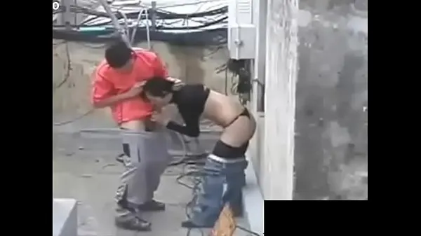 XXX Algerian whore fucks with its owner on the roof मेगा ट्यूब