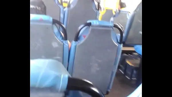 XXX jerking off on the bus mega cső