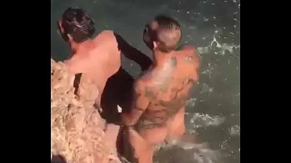 XXX Caught with my step uncle in the sea μέγα σωλήνα