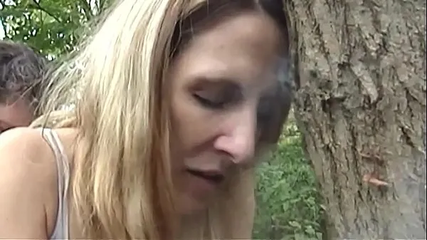 XXX Marie Madison Public Smoke and Fuck in Woods mega trubica