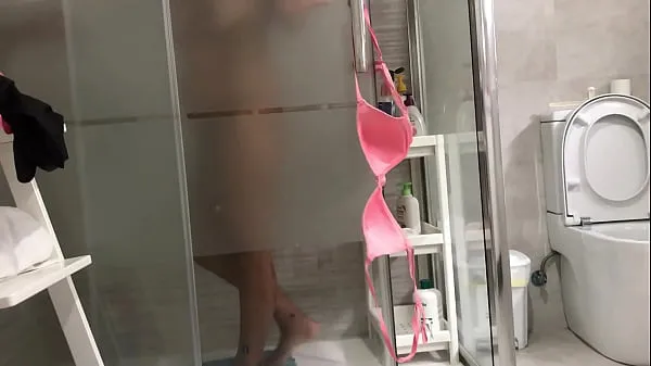 XXX sister in law spied in the shower mega Tube