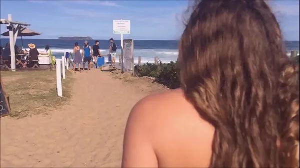 XXX Video do nosso canal no YouTube "Kellenzinha Sem Segredos" - O que rola na Praia de nudismo mega tubo