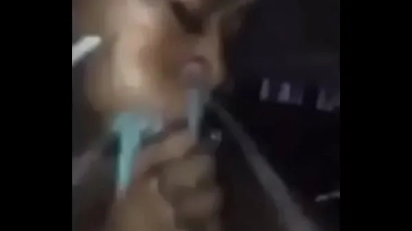 XXX Exploding the black girl's mouth with a cum mega Tube