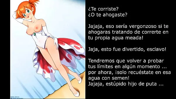XXX Misty Pokémon (Femdom/Hentai/Bathtube/Humiliation/Pissplay) Spanish mega cső