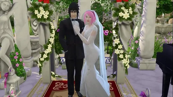 XXX Sakura's Wedding Part 1 Naruto Hentai Netorare Wife Cheated Wedding Tricked Husband Cuckold Anime mega cev