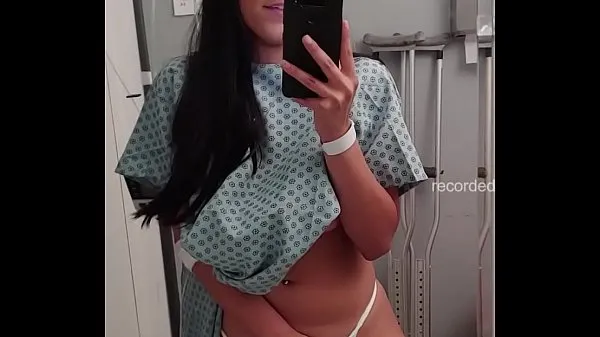 XXX Quarantined Teen Almost Caught Masturbating In Hospital Room mega Tüp