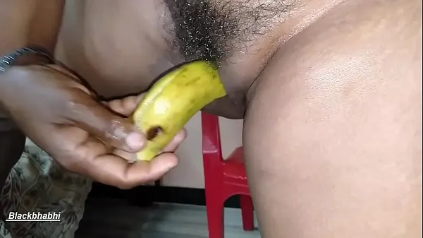 XXX Masturbation in pussy with banana loki eggplant and lots of vegetables megarør