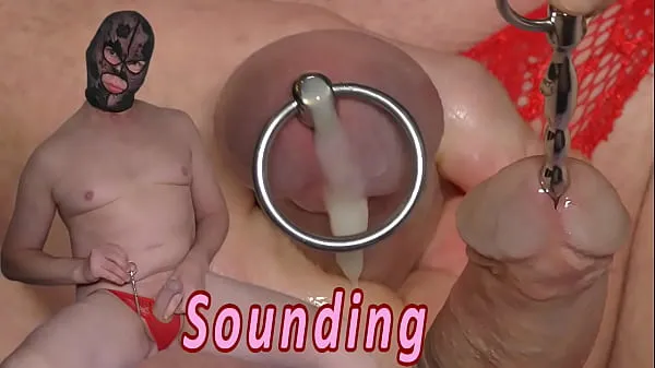 XXX Urethral Sounding & Cumshot megarør