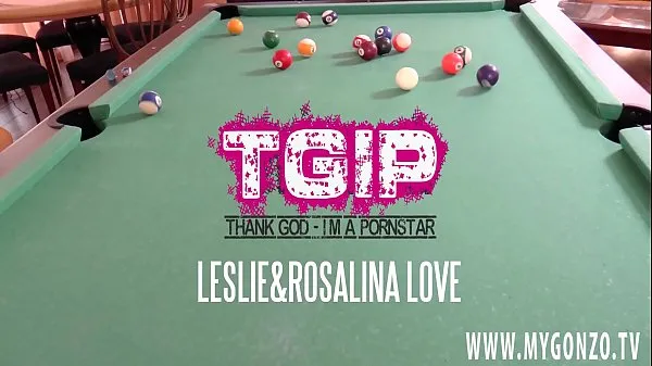 XXX Romanian porn star Rosalina Love reveals to her friend Leslie Taylor that she is doing hardcore porn megarør
