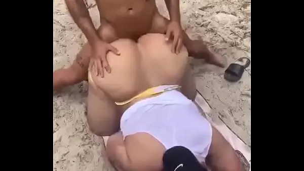 XXX Fucking passive super ass on the beach巨型管