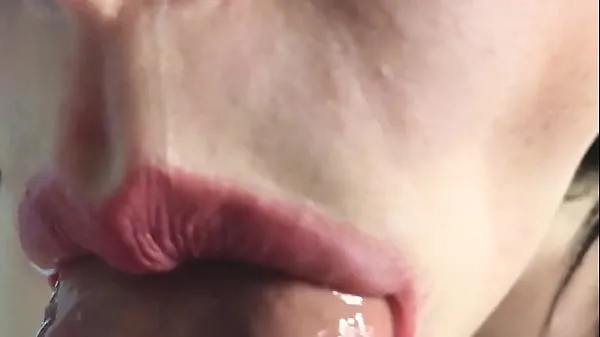 XXX EXTREMELY CLOSE UP BLOWJOB, LOUD ASMR SOUNDS, THROBBING ORAL CREAMPIE, CUM IN MOUTH ON THE FACE, BEST BLOWJOB EVER mega Tube