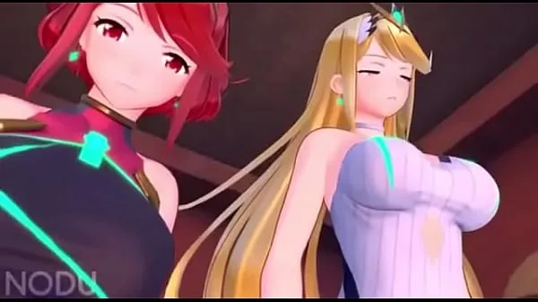 XXX This is how they got into smash Pyra and Mythra mega cev