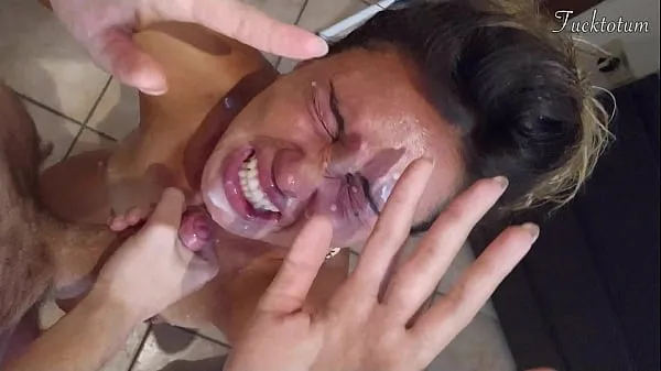 XXX Girl orgasms multiple times and in all positions. (at 7.4, 22.4, 37.2). BLOWJOB FEET UP with epic huge facial as a REWARD - FRENCH audio mega Tüp