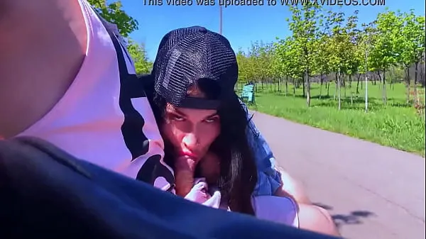 XXX Blowjob challenge in public to a stranger, the guy thought it was prank mega cső