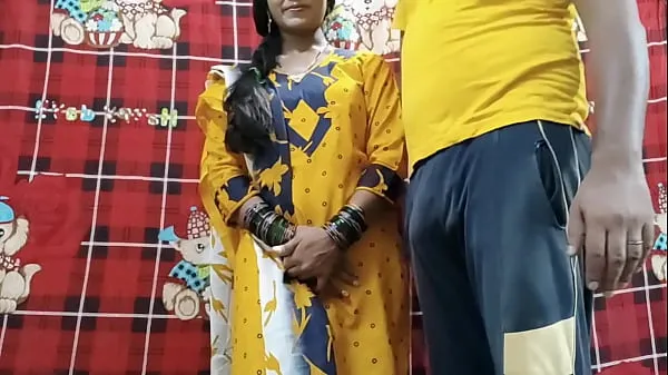 XXX Neighbors called new sister-in-law wearing yellow dress to their room (Dirty Talk میگا ٹیوب