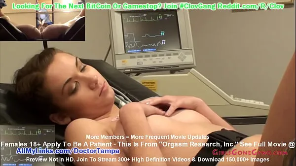 XXX CLOV - Naomi Alice Undergoes Orgasm Research, Inc By Doctor Tampa mega trubice