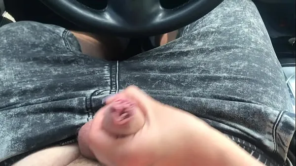 XXX Drove to the village, she showed her tits in the car and jerked off to me μέγα σωλήνα