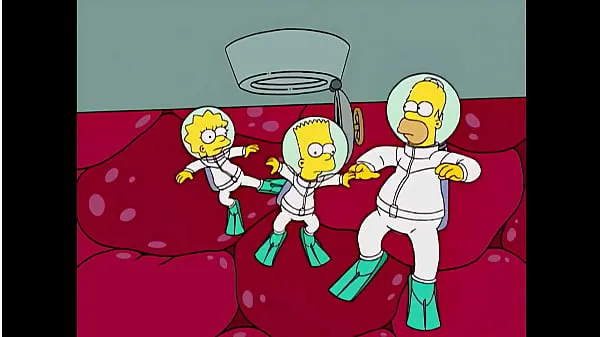 XXX Homer e Marge fanno sesso sott'acqua (prodotto da Sfan) (nuova introduzione mega Tubo