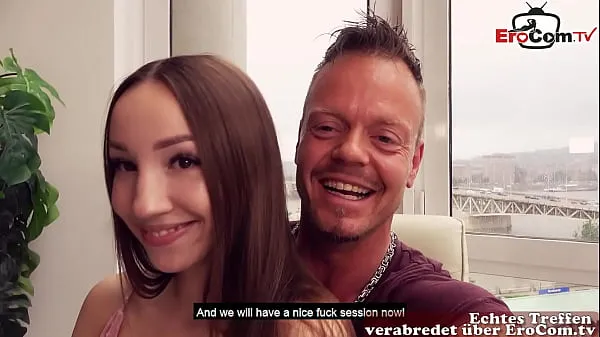 XXX shy 18 year old teen makes sex meetings with german porn actor erocom date mega Tube