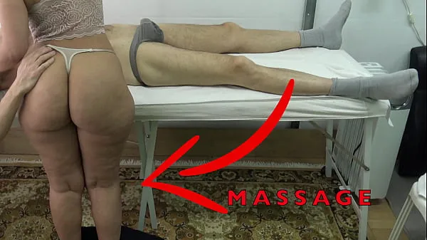 XXX Maid Masseuse with Big Butt let me Lift her Dress & Fingered her Pussy While she Massaged my Dick หลอดเมกะ