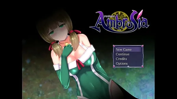 XXX Ambrosia [RPG Hentai game] Ep.1 Sexy nun fights naked cute flower girl monster megarør