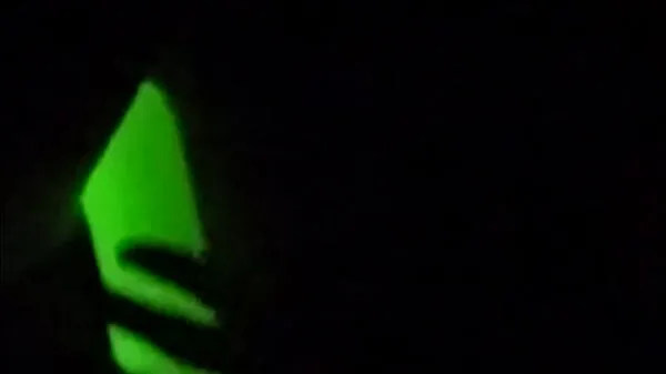 XXX Star wars inspired video - fucking my ass in the dark with glowing copy of my cock मेगा ट्यूब