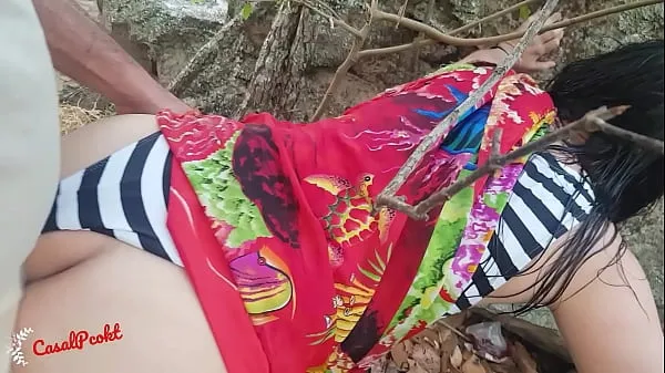 XXX SEX AT THE WATERFALL WITH GIRLFRIEND (FULL VIDEO ON RED - LINK IN COMMENTS أنبوب ضخم