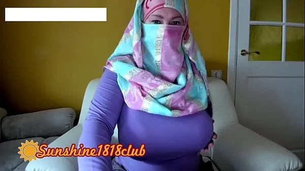 XXX Muslim sex arab girl in hijab with big tits and wet pussy cams October 14th หลอดเมกะ