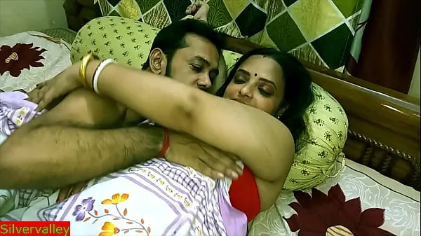 XXX Indian hot xxx Innocent Bhabhi 2nd time sex with husband friend!! Please don't cum inside หลอดเมกะ